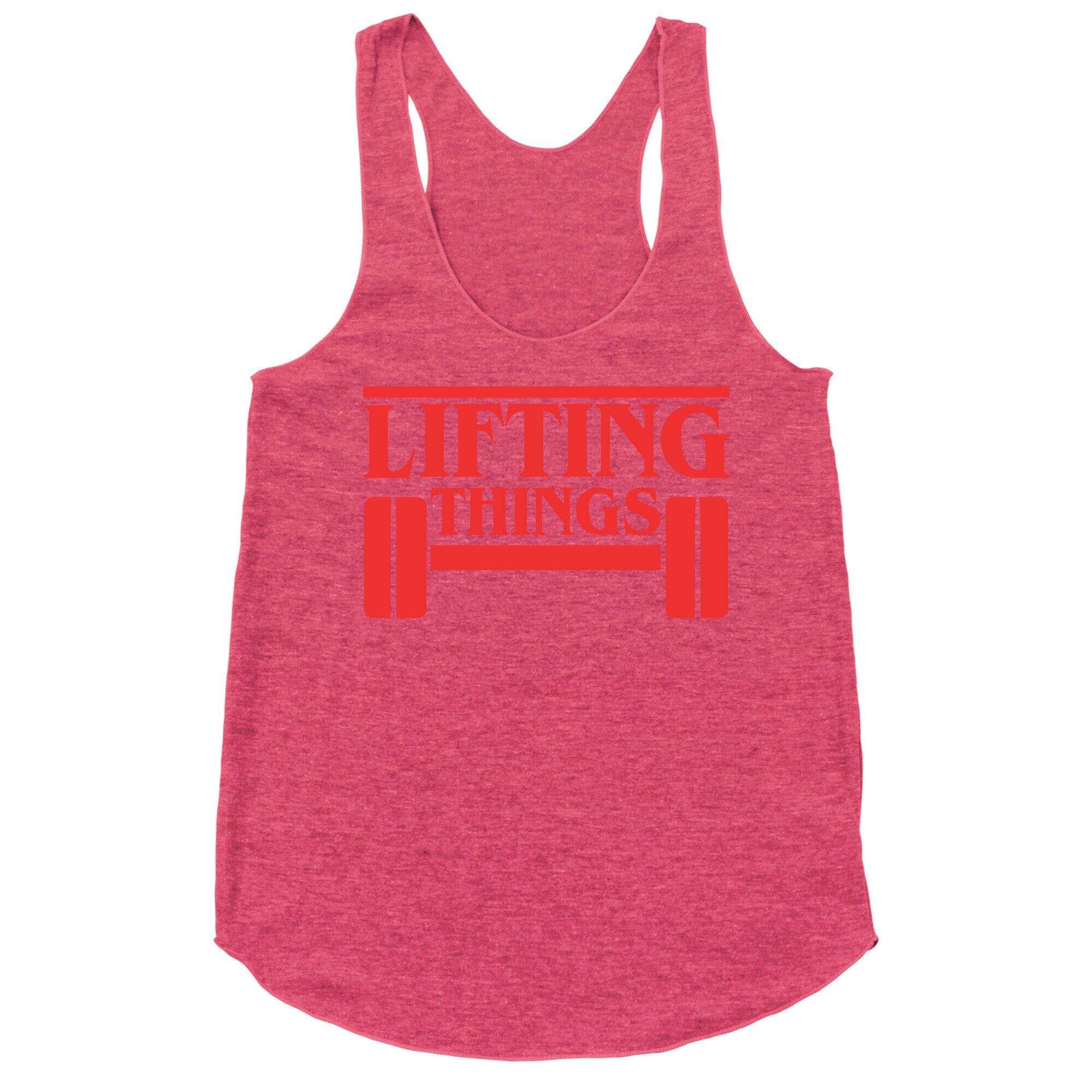 Lifting Things Racerback Tank